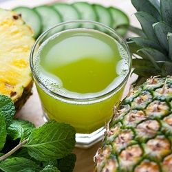 ananaszos uborkas viz
