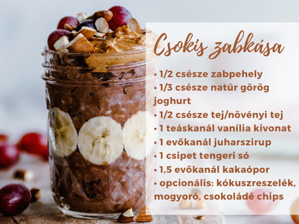 csokis zabkasa
