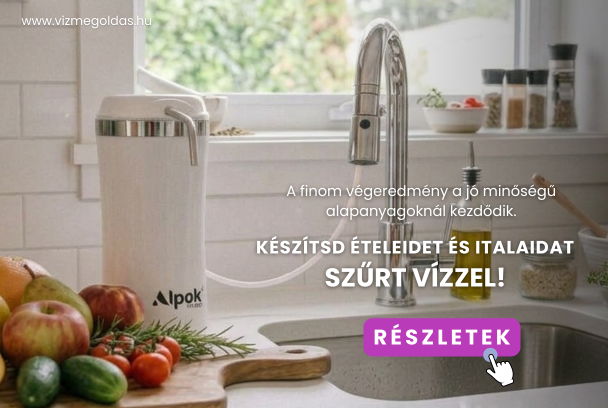 vízmegoldás vízszűrő készülék