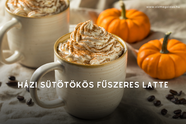 sütőtökös fűszeres latte