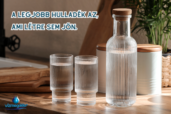 pet palack helyett szűrt víz
